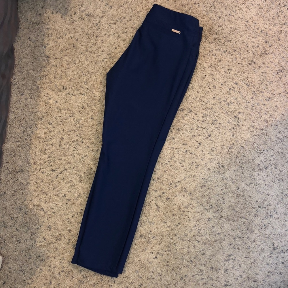 Blue Adidas pants